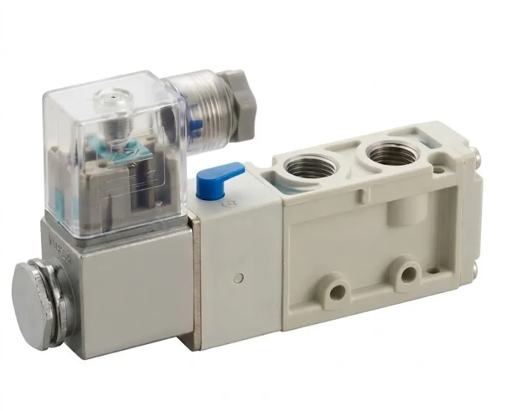[MVSD180-4E1] MVSD180-4E1 AIRMIXS Compact Solenoid Valve – 1/8" Port, 5/2-Way Single Solenoid