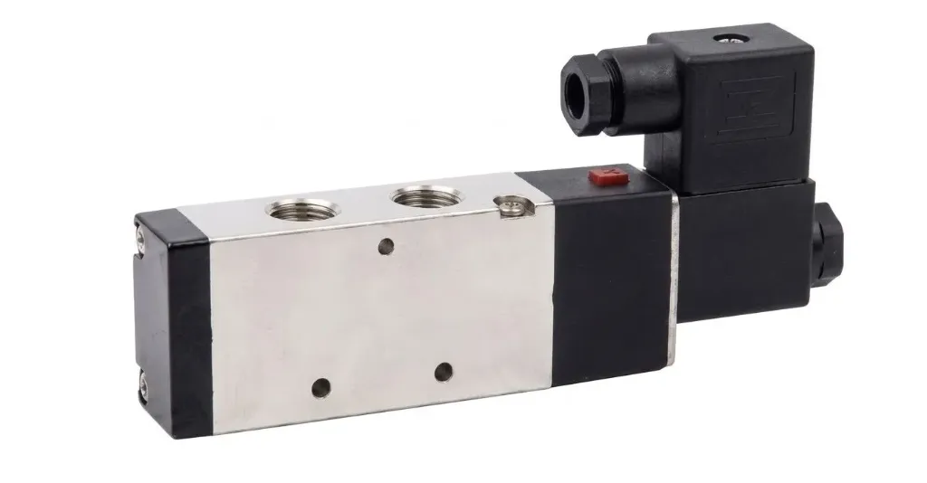 [4V220-08 DC24V] 4V220-08 DC24V AIRMIXS Solenoid Valve – 5/2 Way Double Solenoid Air Control Valve G1/4" Ports
