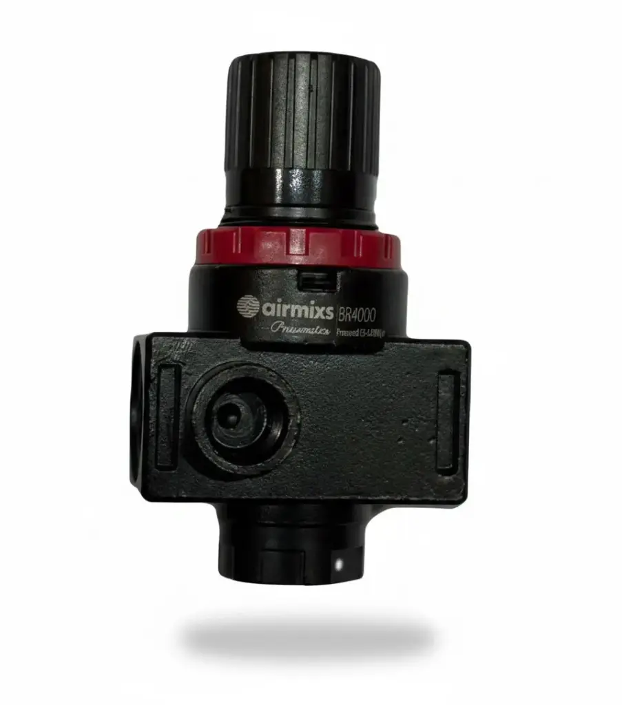 AIRMIXS BR4000 High-Flow Pressure Regulator – 1/2" Port Heavy-Duty Air Valve