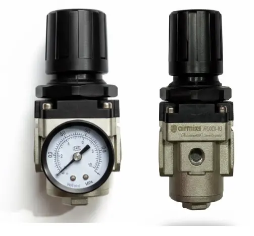 AIRMIXS AR3000-03 Modular Pressure Regulator – 3/8" Port High-Precision Air Valve