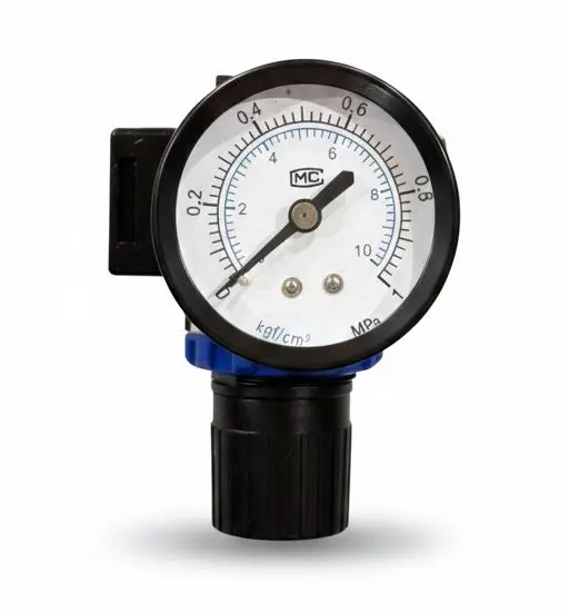 AIRMIXS BR3000G Industrial Pressure Regulator – 3/8" Port High-Stability Air Valve