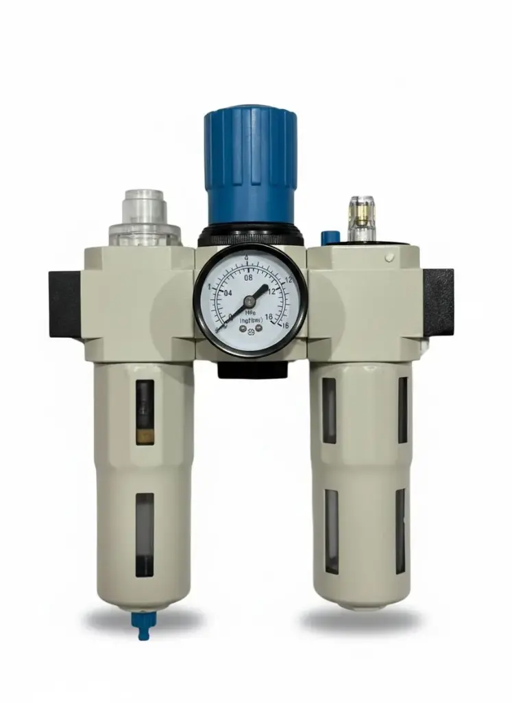 [FRC-D-MIDI-04] AIRMIXS FRC-D-MIDI-04 Heavy-Duty Modular FRL – 1/2" Port High-Flow Service Unit