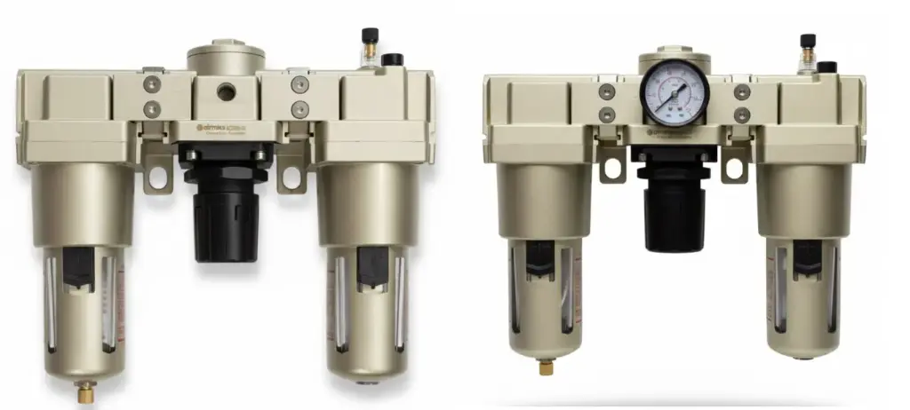 Heavy-Duty Modular FRL AC5000-10 – 1" Port High-Flow Air Filter Regulator Lubricator AIRMIXS