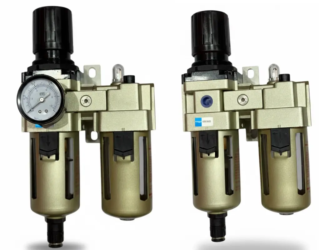 [AC4010-04DG] AC4010-04DG AIRMIXS Modular FRL – 1/2" Port with Auto-Drain & Pressure Gauge