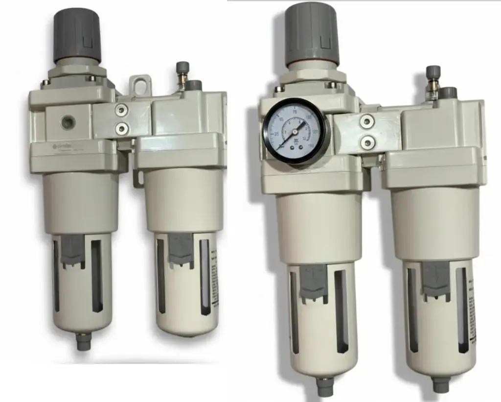 AC5010-06 AIRMIXS Heavy-Duty Modular FRL – 3/4" Port, 5,000 L/min Capacity with Metal Guards