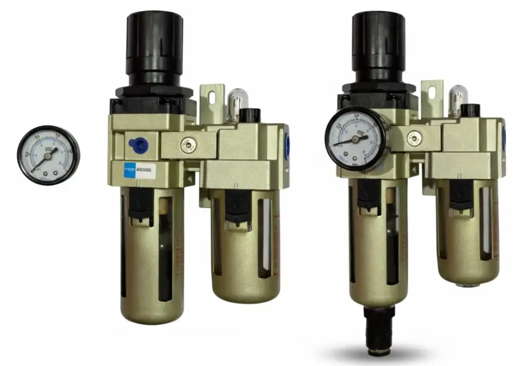 [AC3010-03DG] AC3010-03DG AIRMIXS Modular FRL Unit – 3/8" Port with Auto-Drain & Integrated Gauge