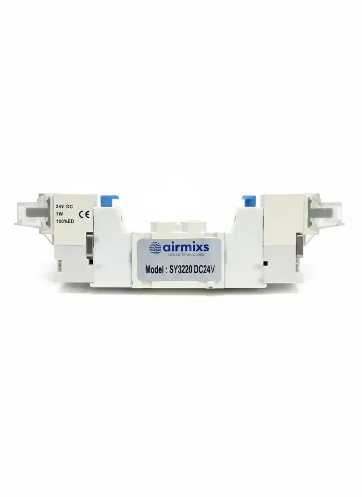 SY3220 DC24V AIRMIXS Solenoid Valve – 1/8" Port, 5/2-Way Double Solenoid (Base Mounted)