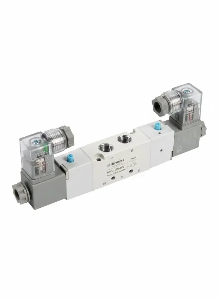 MVSC-180-4E2 AIRMIXS Pneumatic Double Solenoid Valve 1/8"