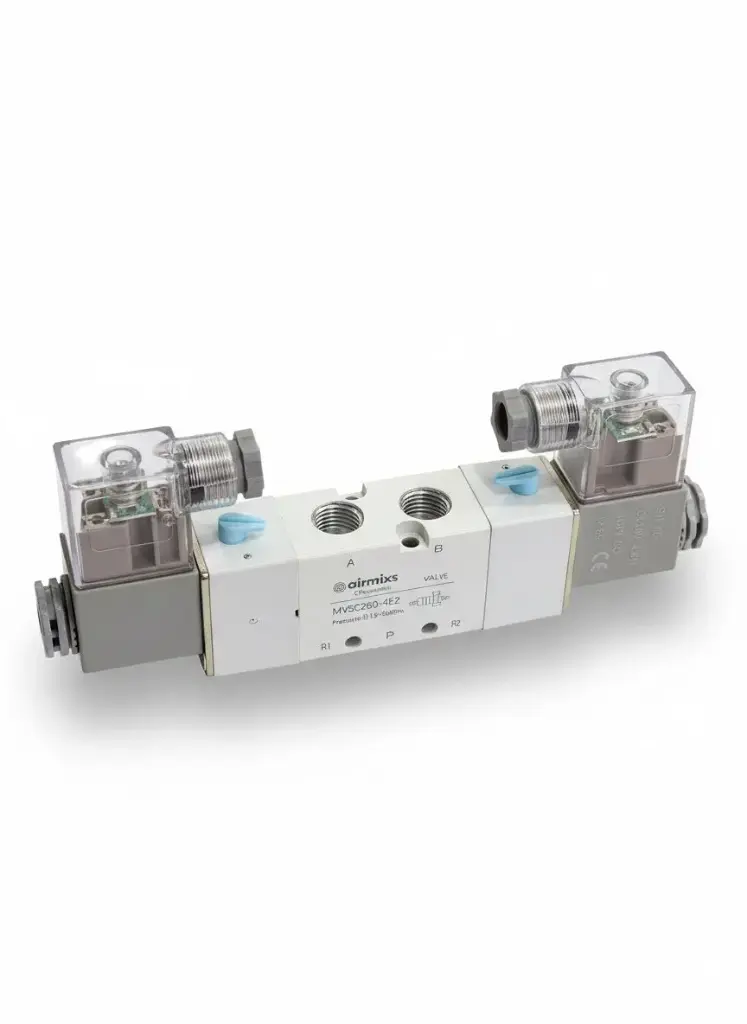 [MVSC-260-4E2] MVSC-260-4E2 Pneumatic Double Solenoid Valve Airmixs