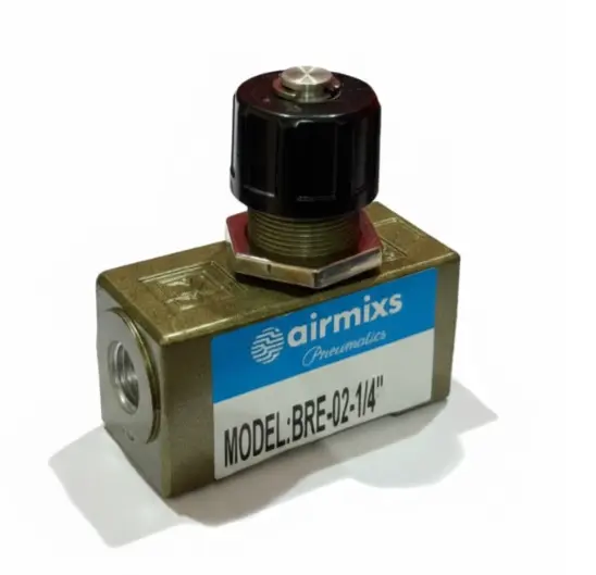BRE-02-1/4" AIRMIXS Pneumatic Flow Control Valve