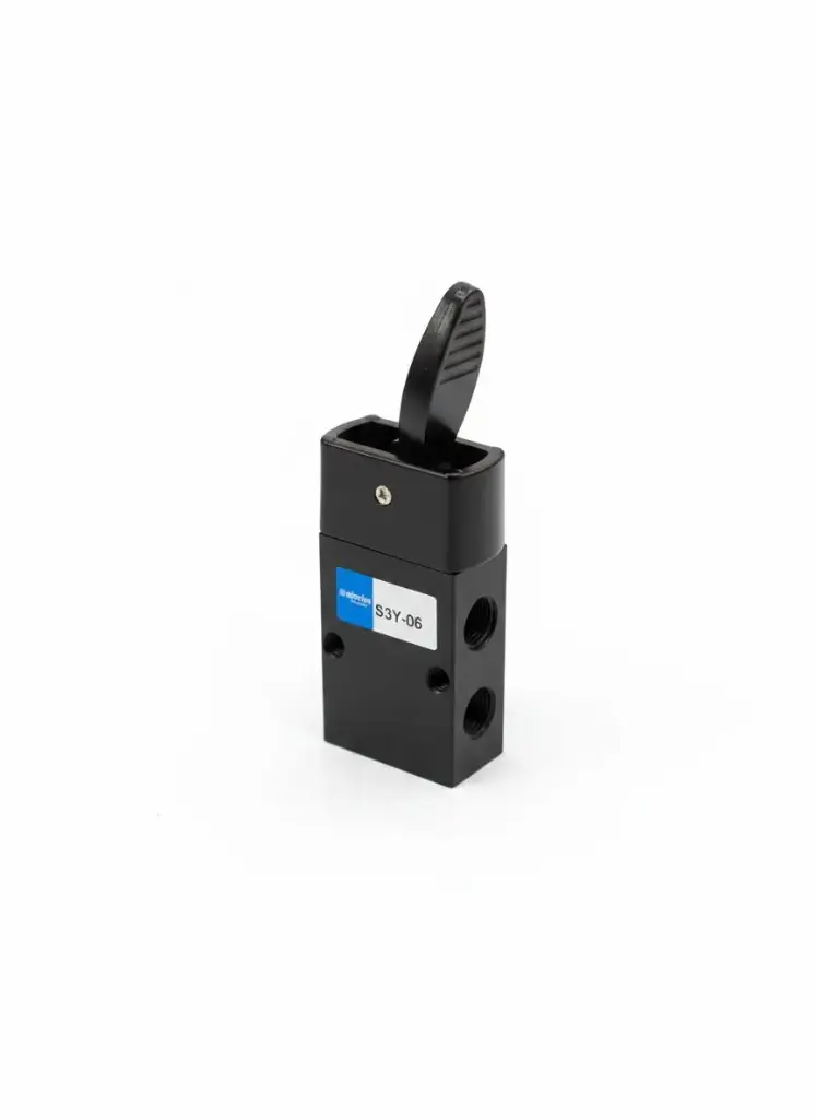 S3Y-06 AIRMIXS 1/8" Mechanical Lever Control Valve