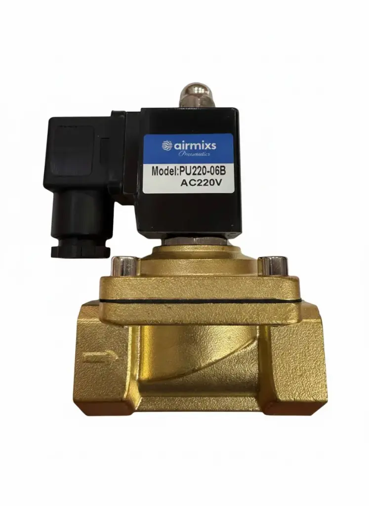 PU220-06B- AIRMIXS 2Way solenoid valve 3/4"