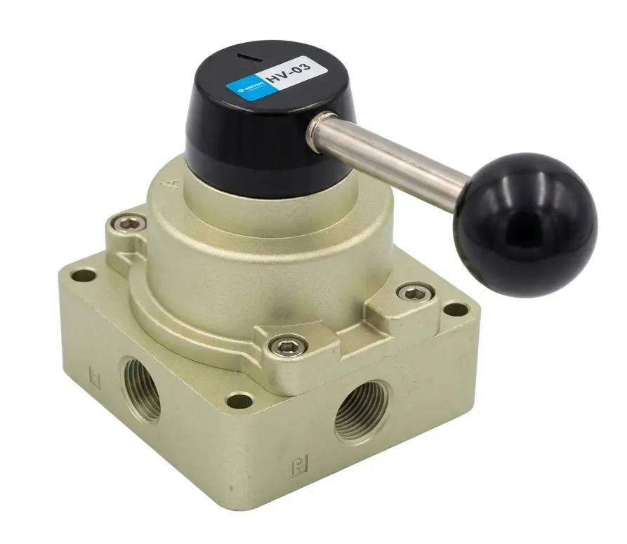 HV-03 AIRMIXS Hand Lever Rotary Directional Valve