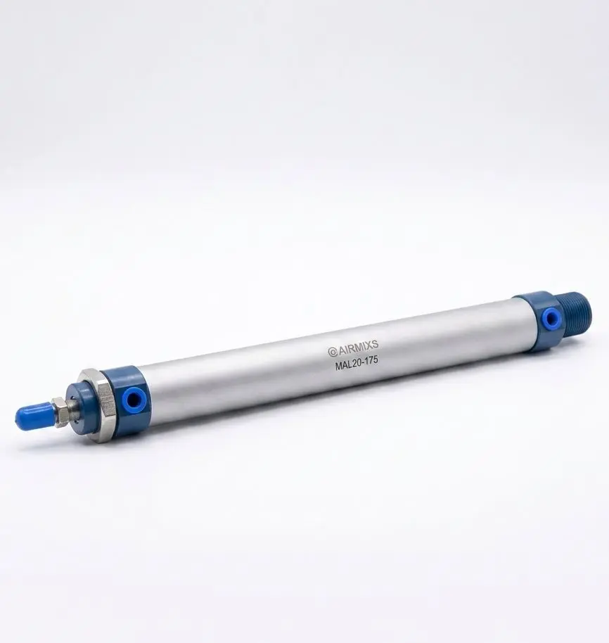 MAL20-175 AIRMIXS Aluminum Alloy Mini Round Cylinder