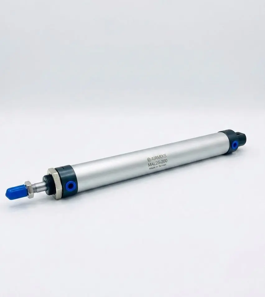 MAL25-200 AIRMIXS Aluminum Alloy Mini Round Cylinder