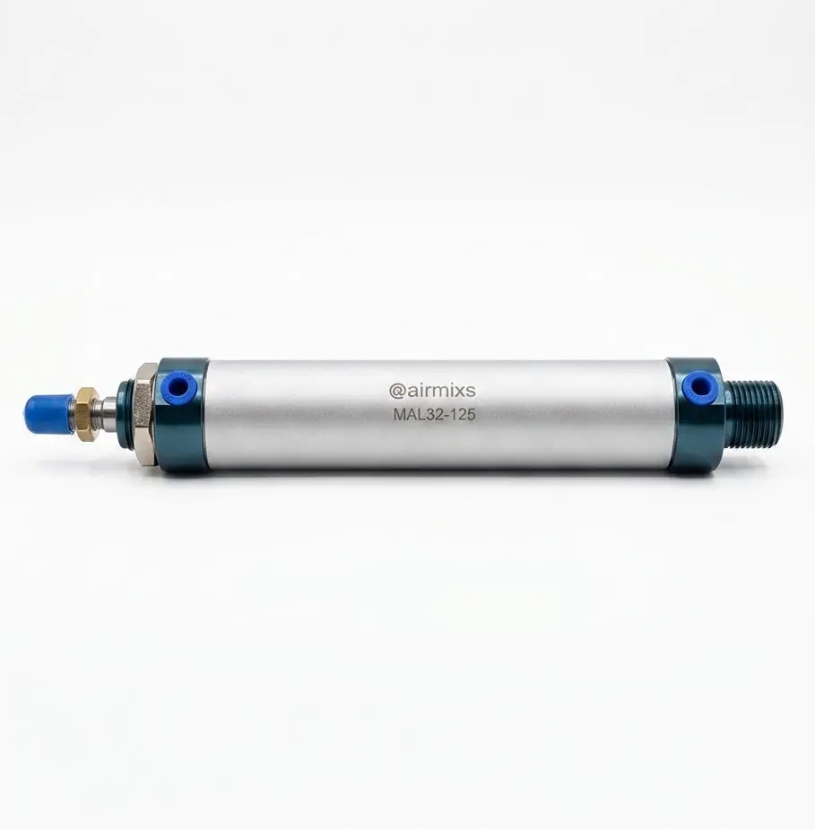 [MAL32-125] AIRMIXS MAL32-125 Aluminum Alloy Mini Round Cylinder