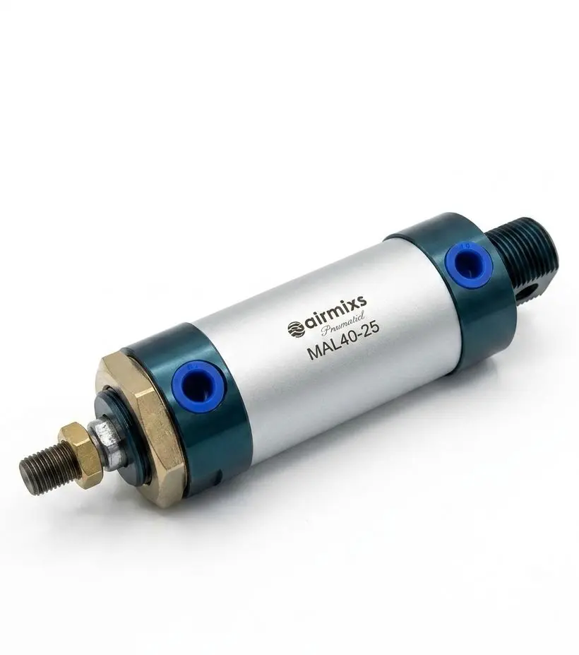 MAL40-25 AIRMIXS Aluminum Alloy Mini Round Cylinder