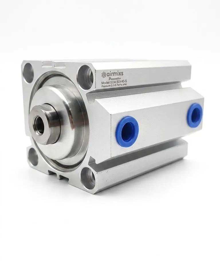 SDA50-40-S AIRMIXS Compact Double-Acting Pneumatic Cylinder Product Description