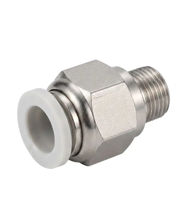 AIRMIXS PC10-02 Straight Male Connector