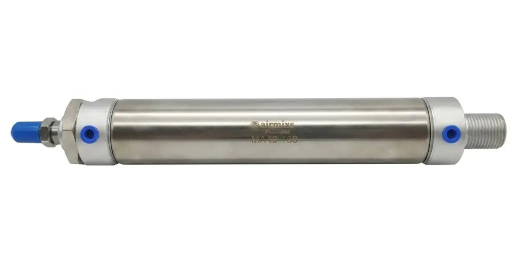 [MA40-150] AIRMIXS MA40-150 Stainless Steel Mini Round Cylinder
