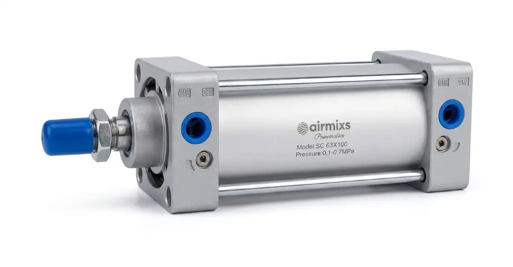 SC63-100 AIRMIXS Standard Tie-Rod Pneumatic Cylinder